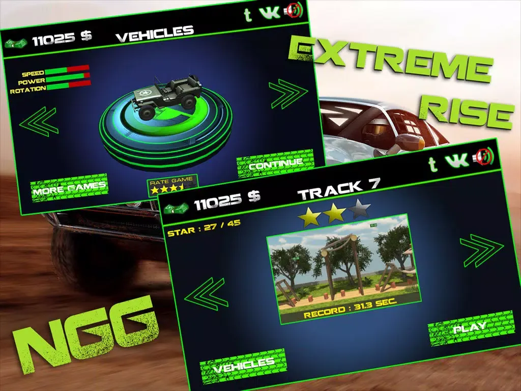 Extreme Rise 3D iPad 應用截圖