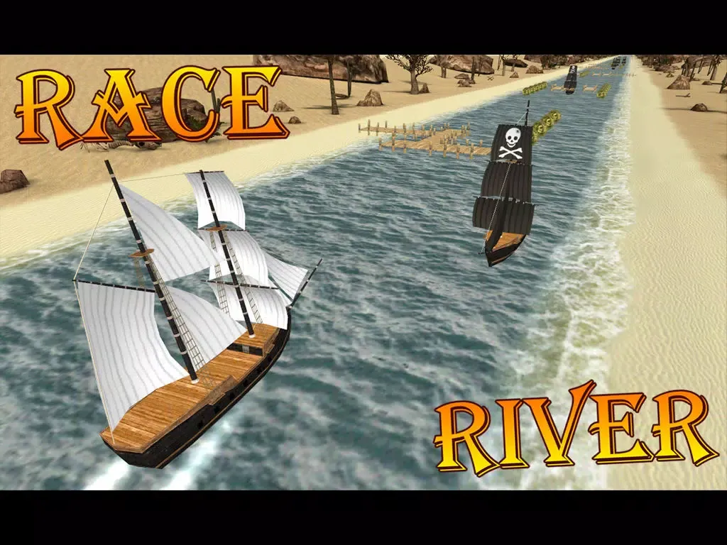Скриншоты Turbo River Racing Ship iPad 