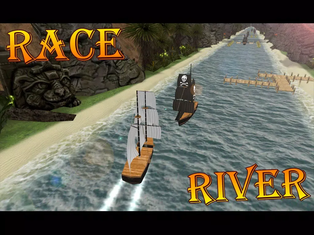 Скриншоты Turbo River Racing Ship iPad 