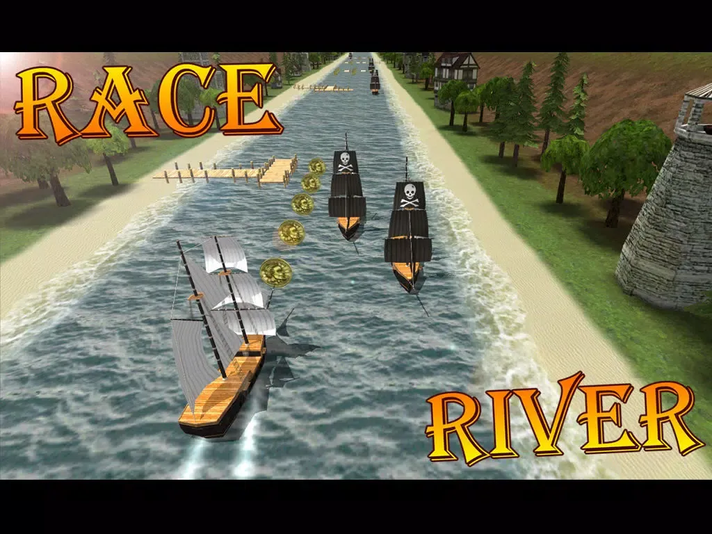 Скриншоты Turbo River Racing Ship iPad 