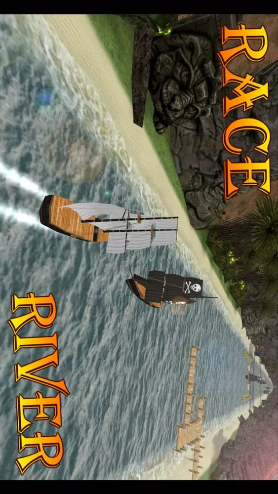Скриншоты Turbo River Racing Ship