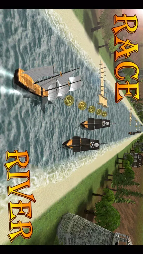 Скриншоты Turbo River Racing Ship