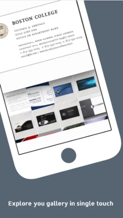 ภาพหน้าจอของ V Card Scanner
