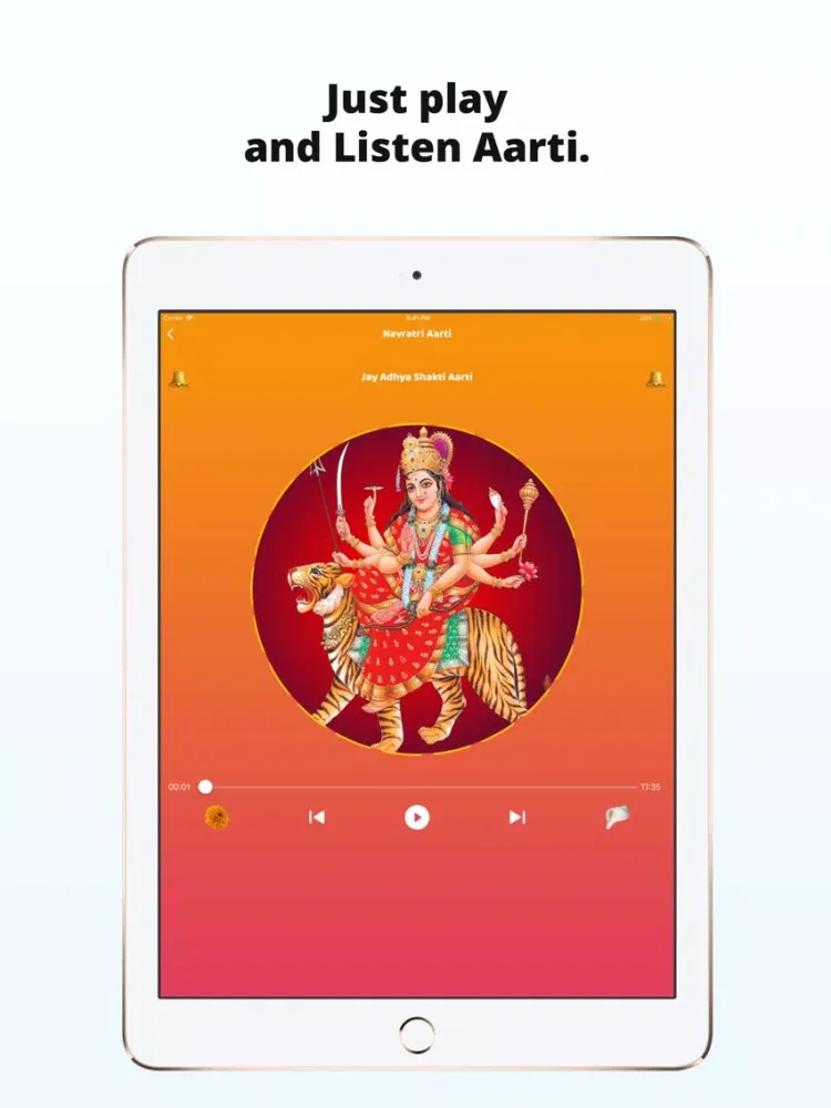 Navratri Aarti iPad 應用截圖