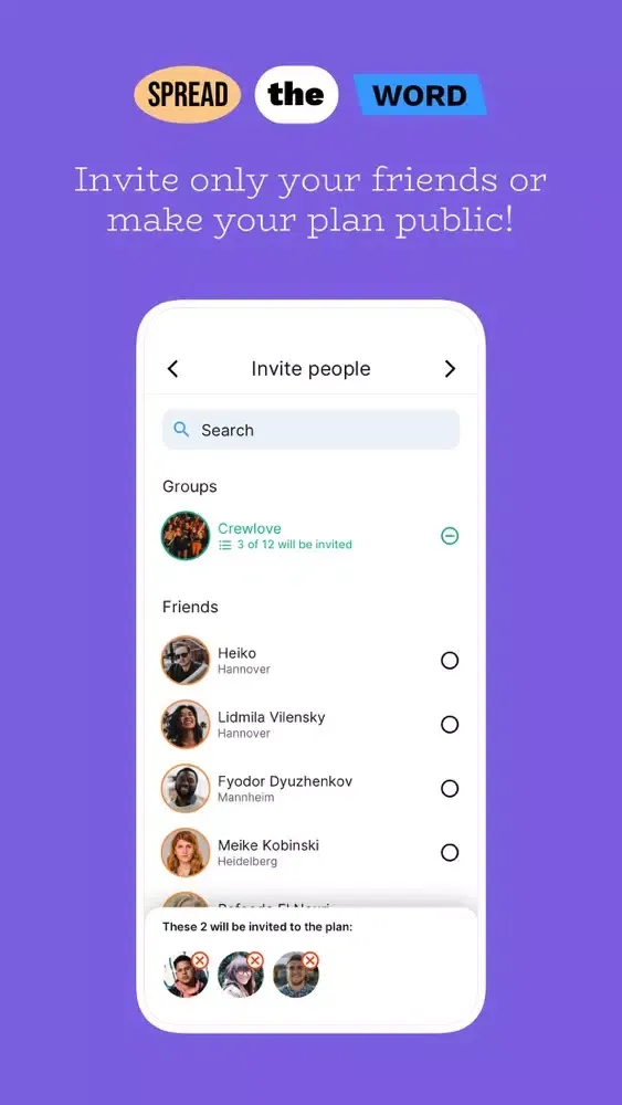 Flax – Activities for Friends سکرین شاٹس