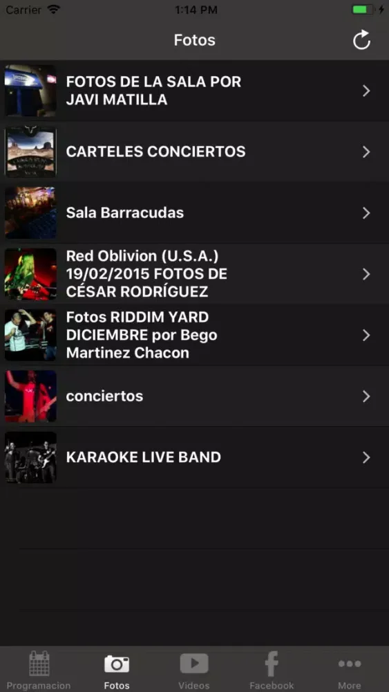 Barracudas Rock Bar 스크린샷