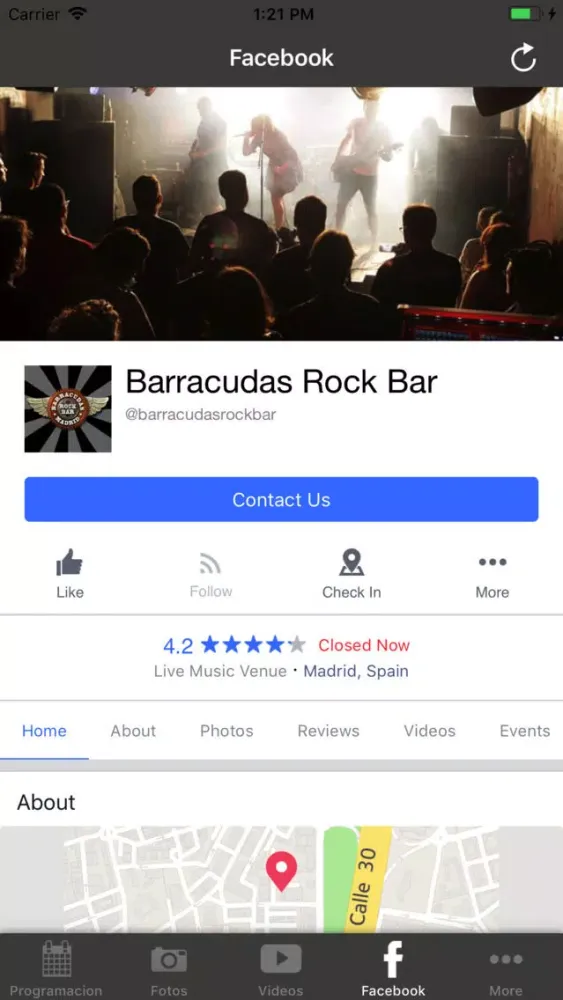 Barracudas Rock Bar 스크린샷