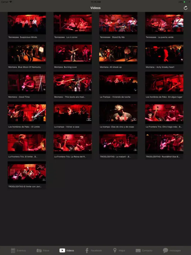 LA FRONTERA SALOONBAR iPad  スクリーンショット