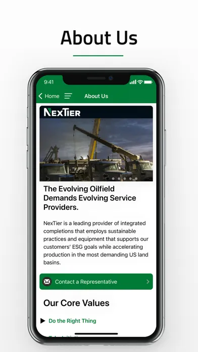 NexTier OFS Ekran Görüntüleri