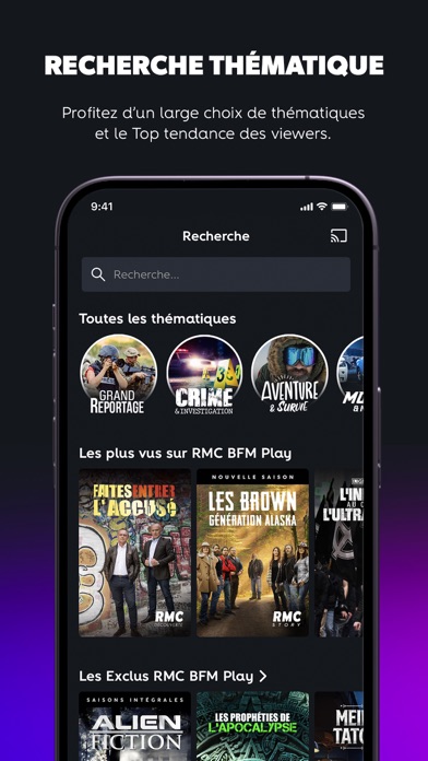 RMC BFM Play–Direct TV, Replay应用截图