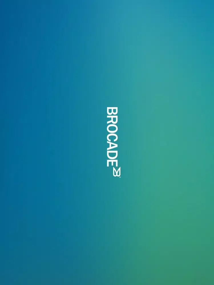 Tangkapan layar The Brocade Network iPad 