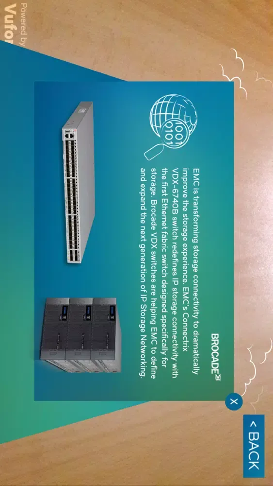 Tangkapan layar The Brocade Network