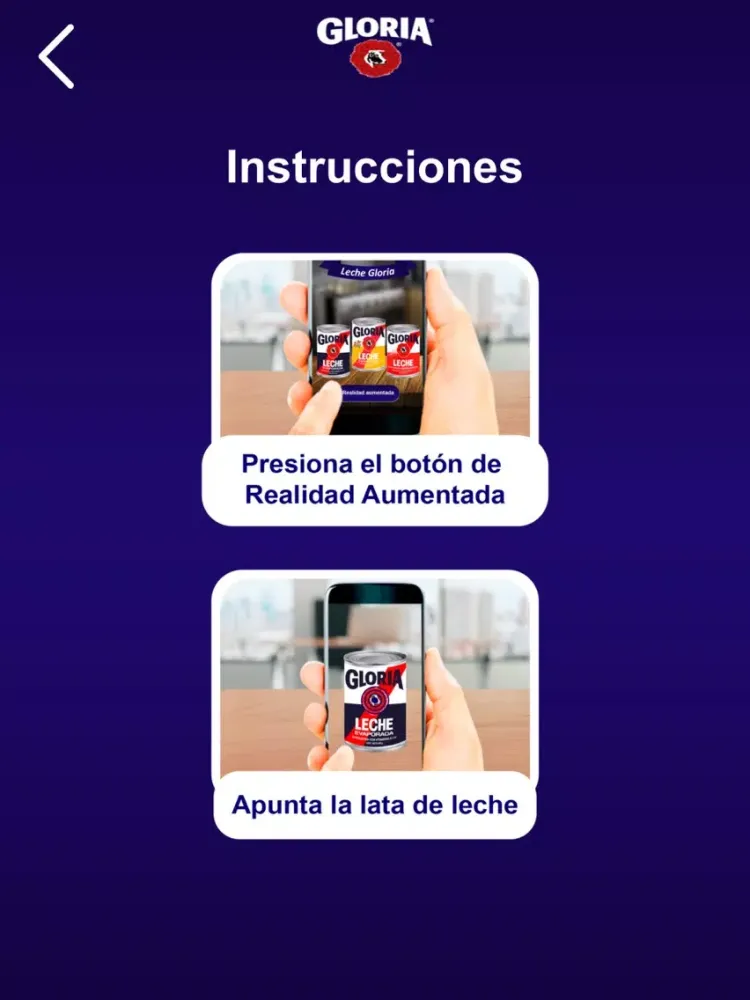 Gloria Nutrición iPad  Screenshots