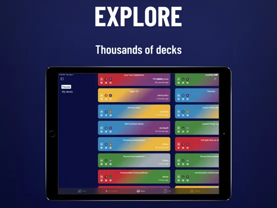 Capturas de pantalla de InkcasteR iPad 