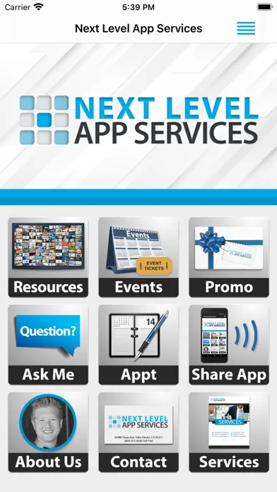 Next Level App Services سکرین شاٹس
