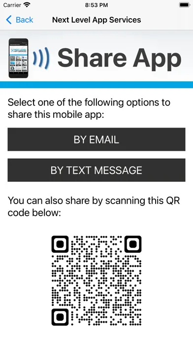 Next Level App Services سکرین شاٹس