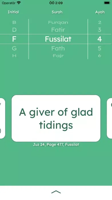 Zrzuty ekranu Quran with Flashcards