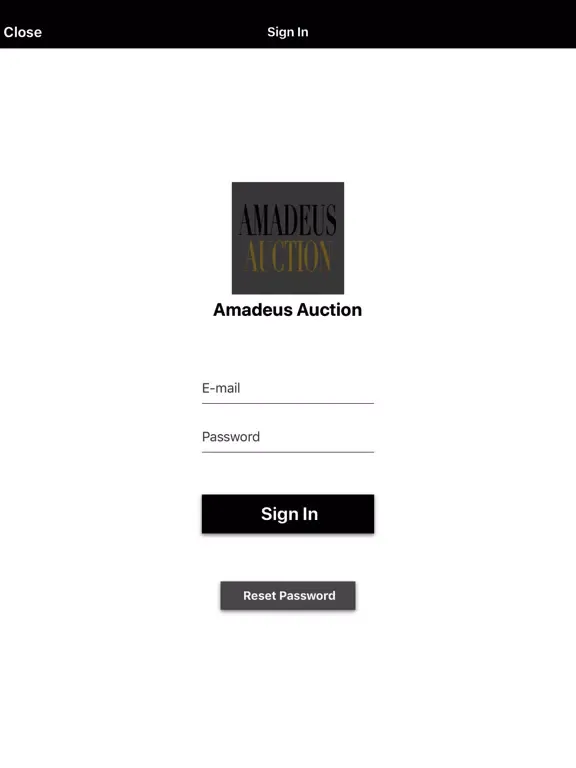 Captures d'écran de Amadeus Auction Live iPad 