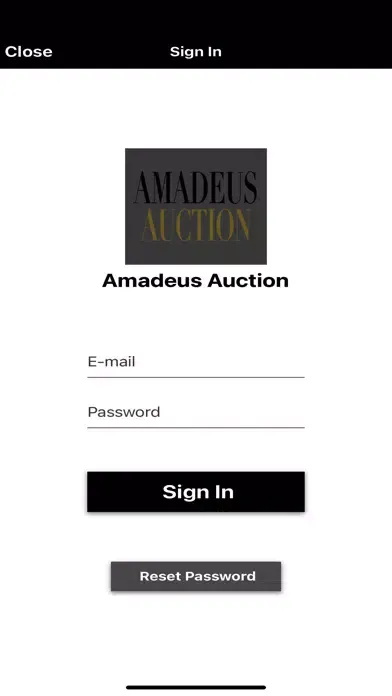 Captures d'écran de Amadeus Auction Live
