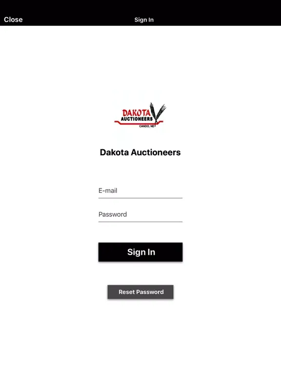 Скриншоты Dakota Auctioneers Live iPad 