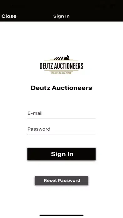 Deutz Auctions Live スクリーンショット