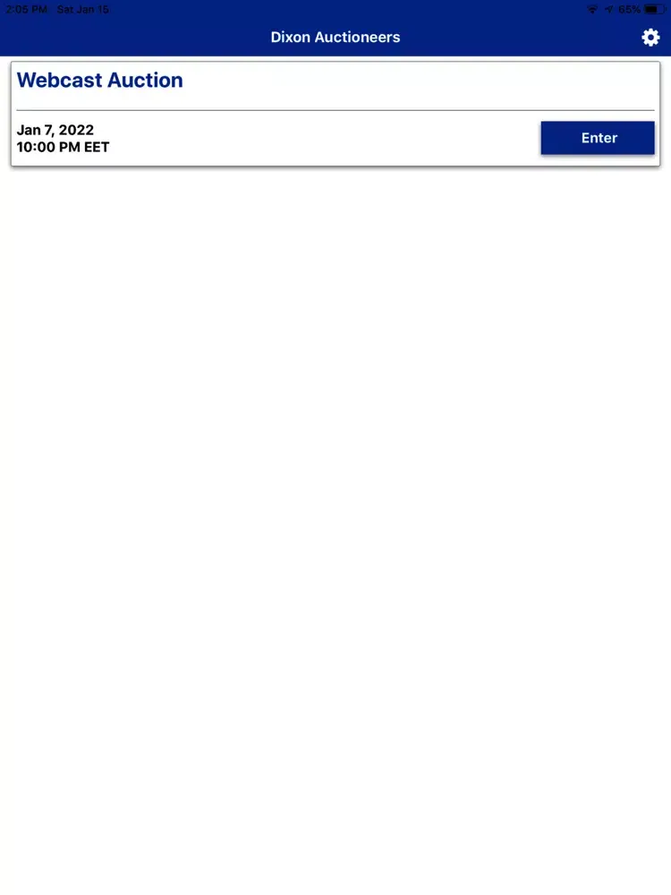 تصاویر Dixon Auctioneers Live iPad 