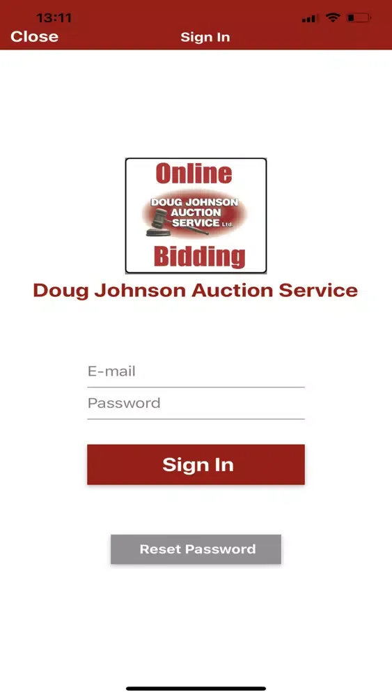 Doug Johnson Auction Service Screenshots