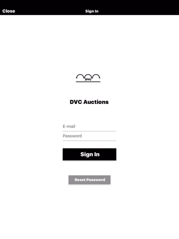 ภาพหน้าจอของ DVC iPad 