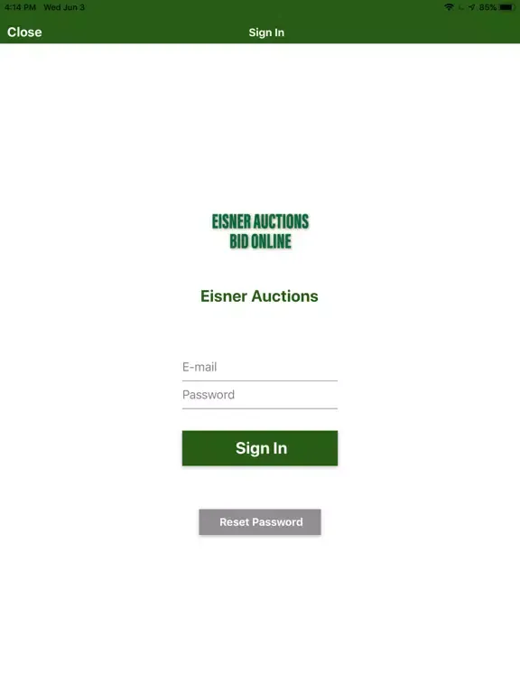 صور Eisner Auctions Live iPad 