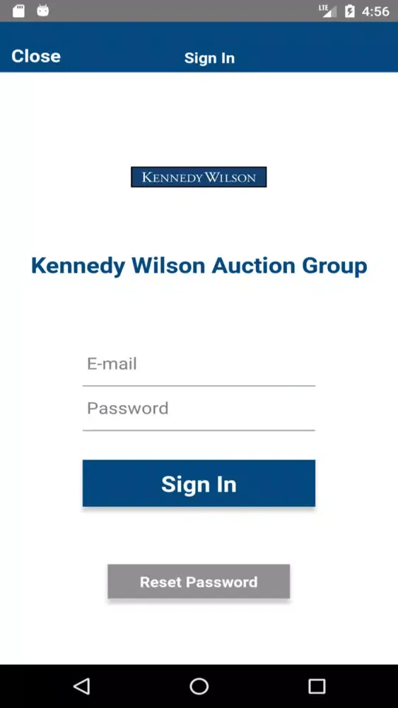Captures d'écran de Kennedy Wilson Auction