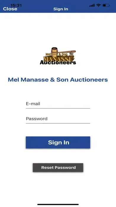 Manasse Auctioneers Live Screenshots