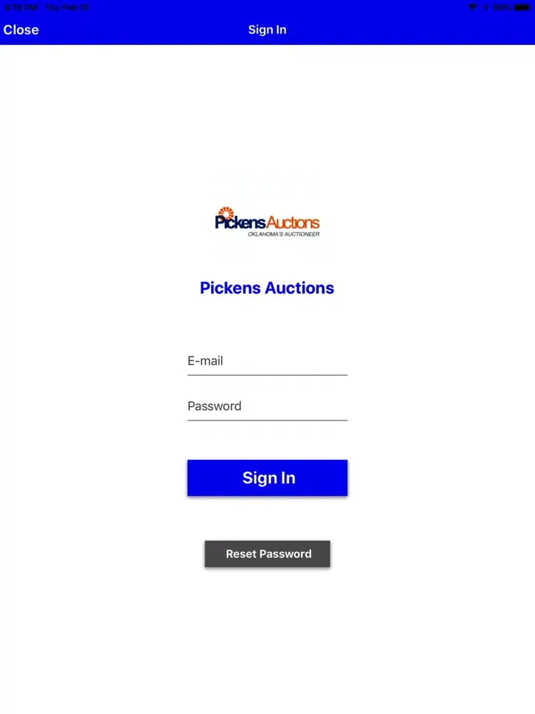 Pickens Auctions iPad  Ekran Görüntüleri