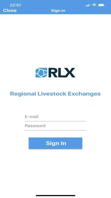 Tangkapan skrin RLX Live