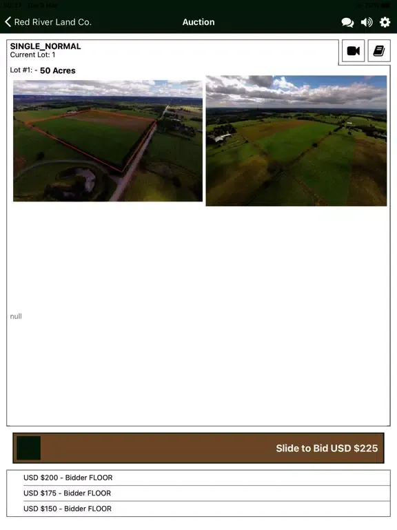Red River Land Live iPad  স্ক্রিনশট