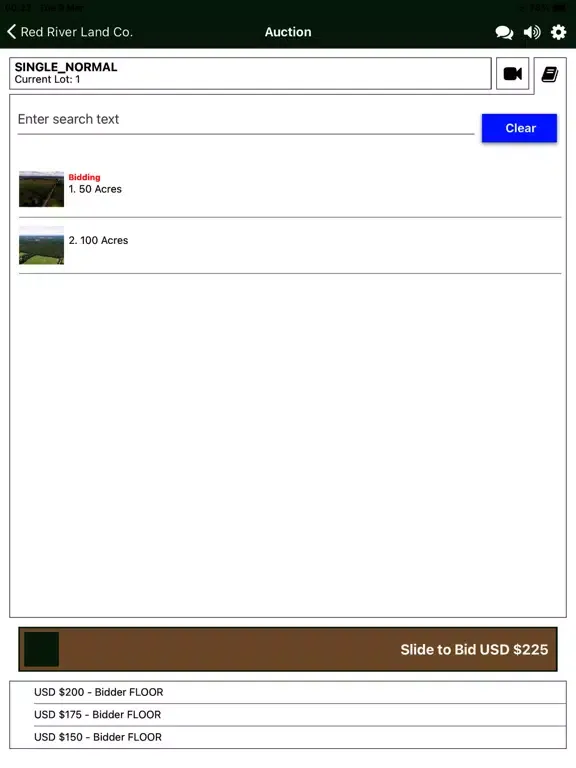 Red River Land Live iPad  স্ক্রিনশট