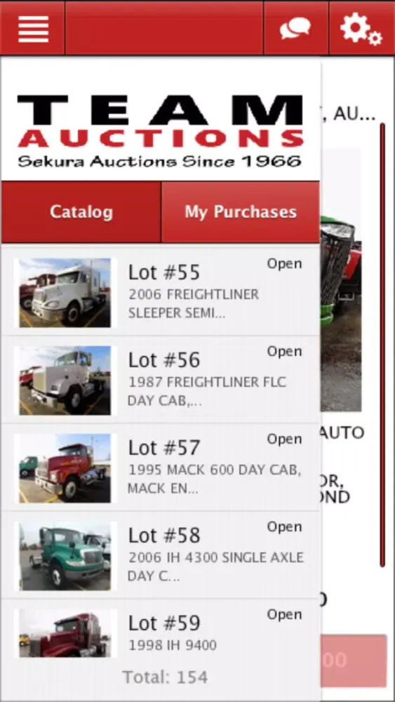 Capturas de tela do Team Sekura Auctions Live