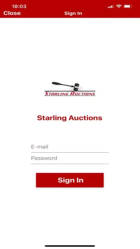 Starling Auctions スクリーンショット