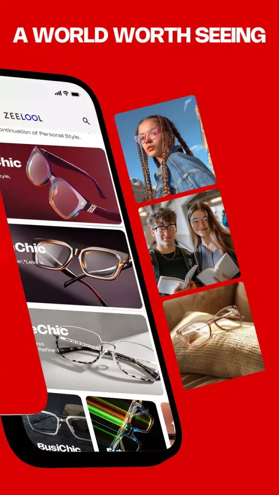 Zeelool - AR Try On Glasses स्क्रीनशॉट