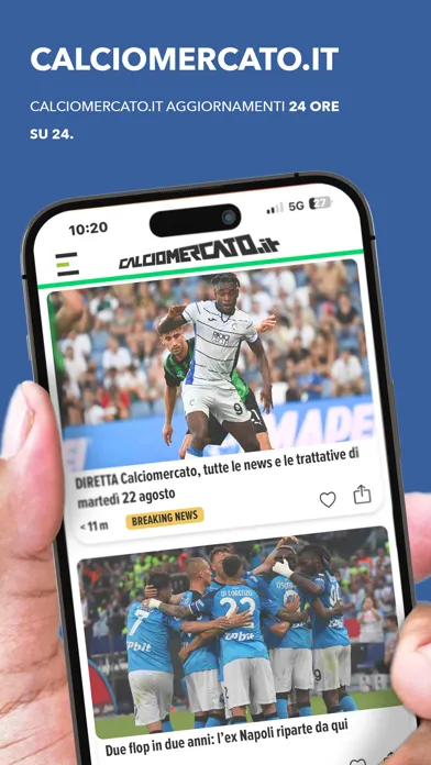 Capturas de pantalla de CalcioMercato.it