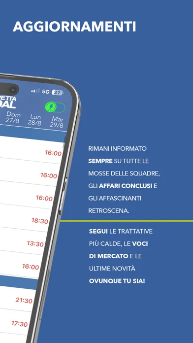 Capturas de pantalla de CalcioMercato.it