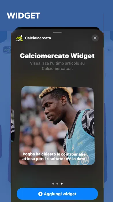 Capturas de pantalla de CalcioMercato.it