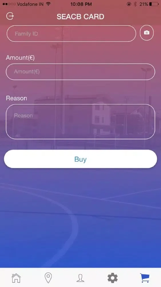 Captures d'écran de SEACB CARD