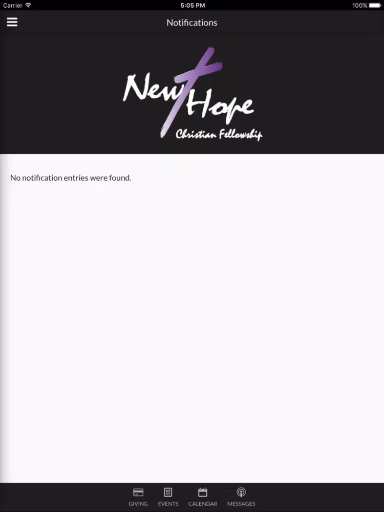 Capturas de pantalla de New Hope Christian Fellowship - Vacaville, CA iPad 