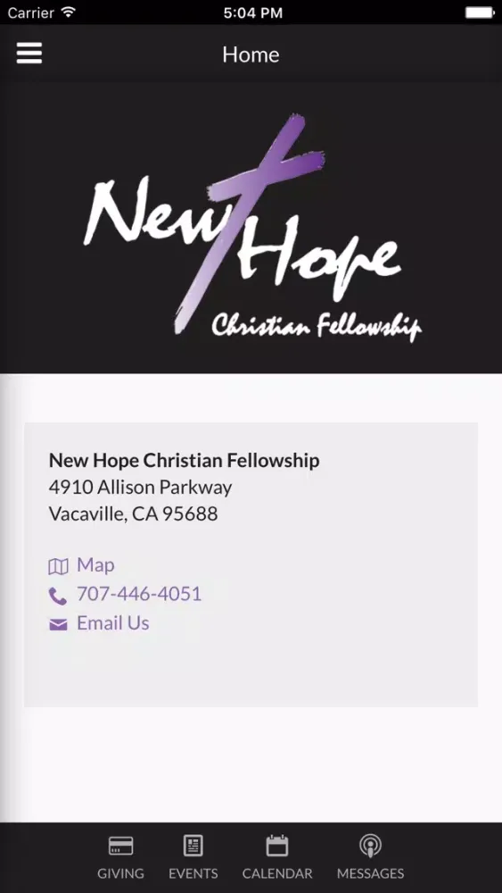 Capturas de pantalla de New Hope Christian Fellowship - Vacaville, CA