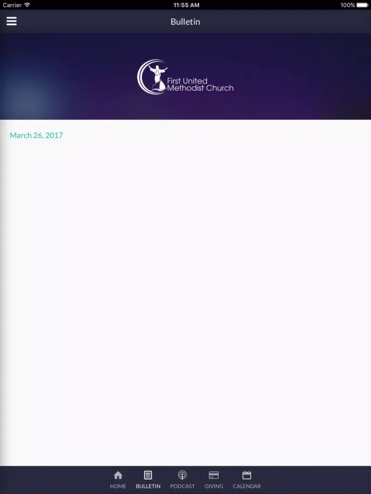 Screenshot di FUMC Corpus Christi iPad 