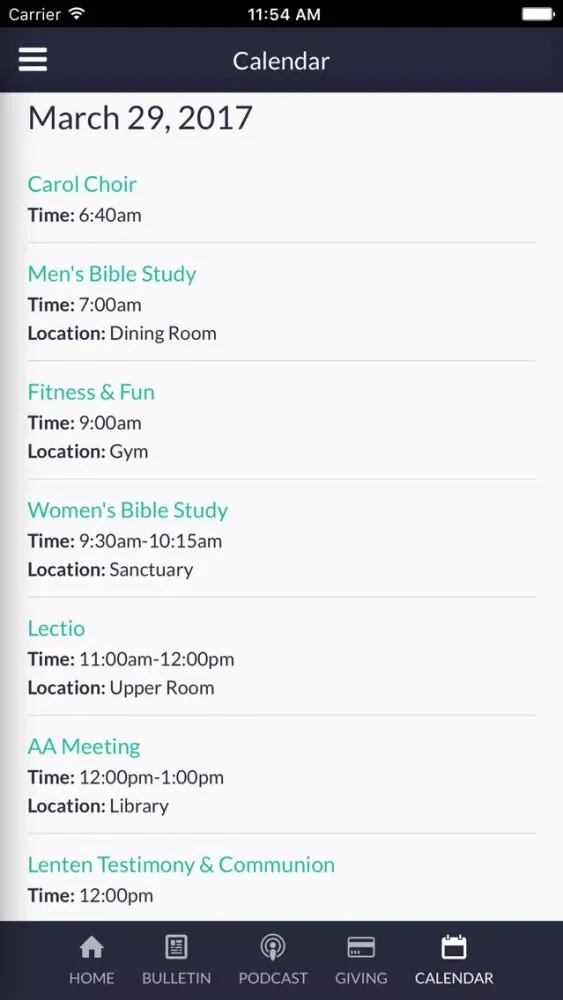 Screenshot di FUMC Corpus Christi
