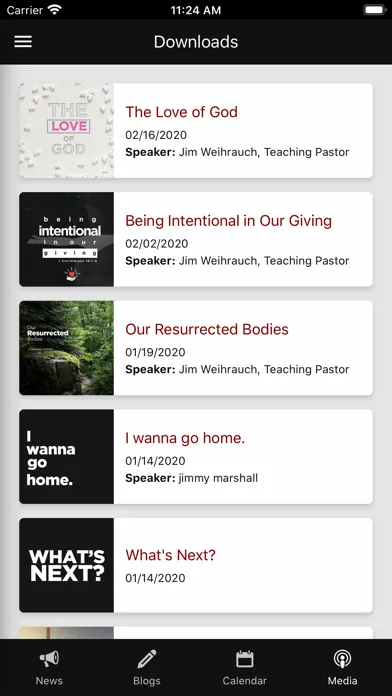 Ảnh chụp màn hình của Church.App by FaithConnector