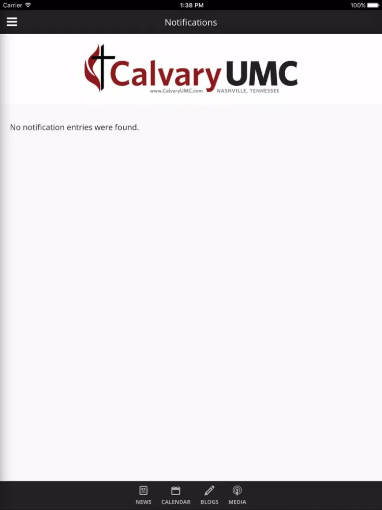 Calvary UMC - Nashville of Nashville, TN iPad  Screenshots