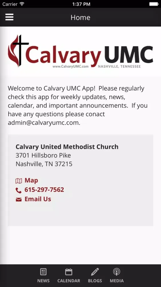 Calvary UMC - Nashville of Nashville, TN Screenshots