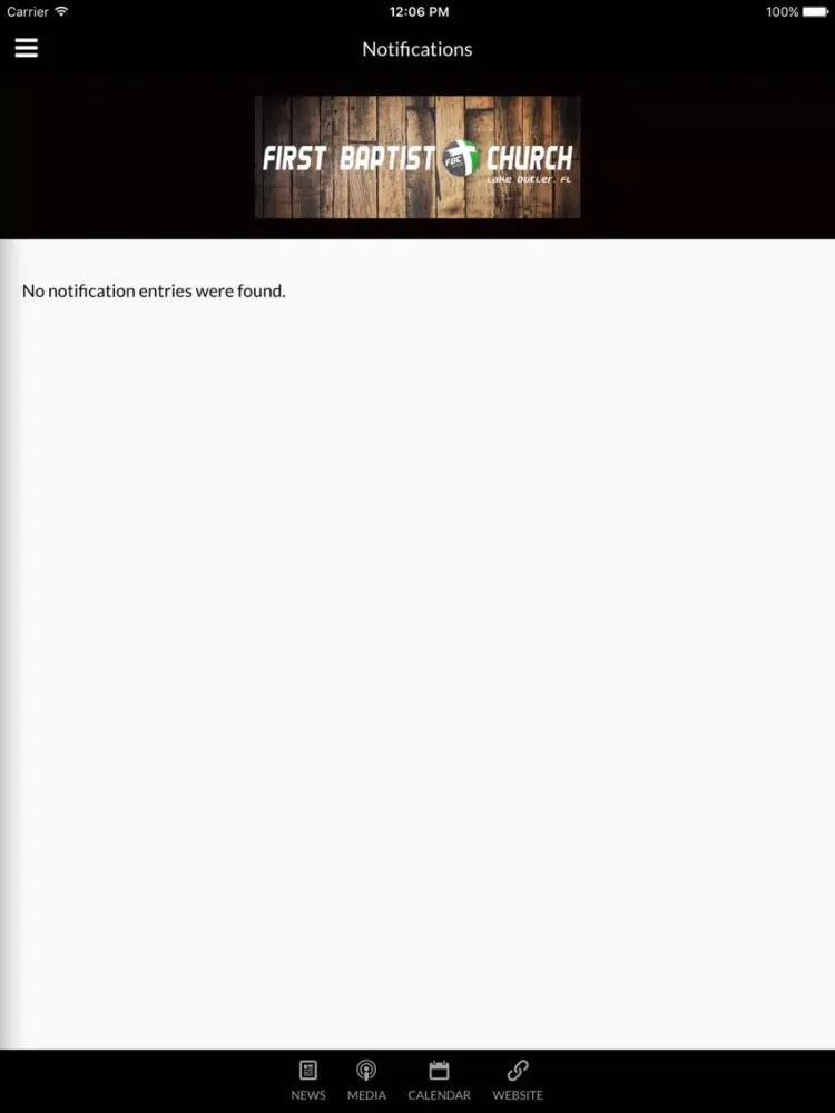 Capturas de pantalla de First Baptist Church - Lake Butler, FL iPad 